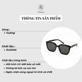  Kính mát Gentle Monster Piana dáng vuông nhựa acetate cao cấp fullbox 