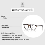  Gọng kính Vogue 0VO5326 dáng tròn nhựa Acetate chính hãng fullbox 
