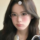 Gọng kính Zay Eyewear 98695 dáng mắt mèo titanium phong cách thời trang cao cấp