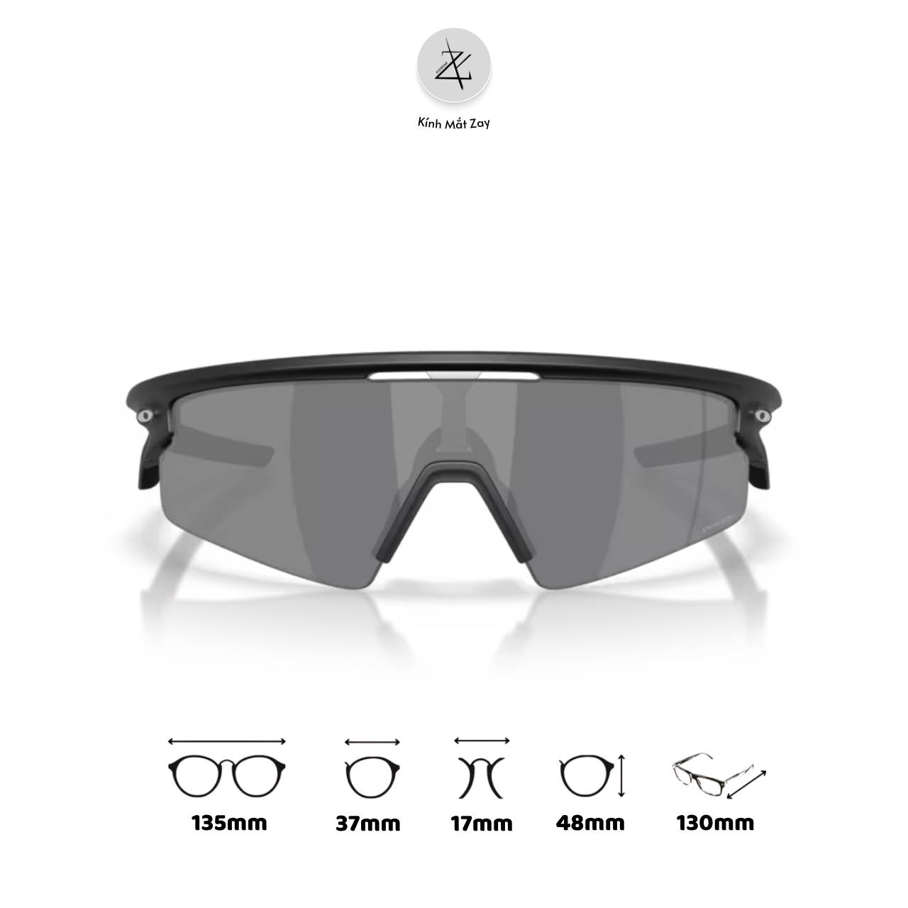  Kính mát thể thao Oakley Sphaera strike 0OO9531 dáng shield O Matter™ chính hãng fullbox 