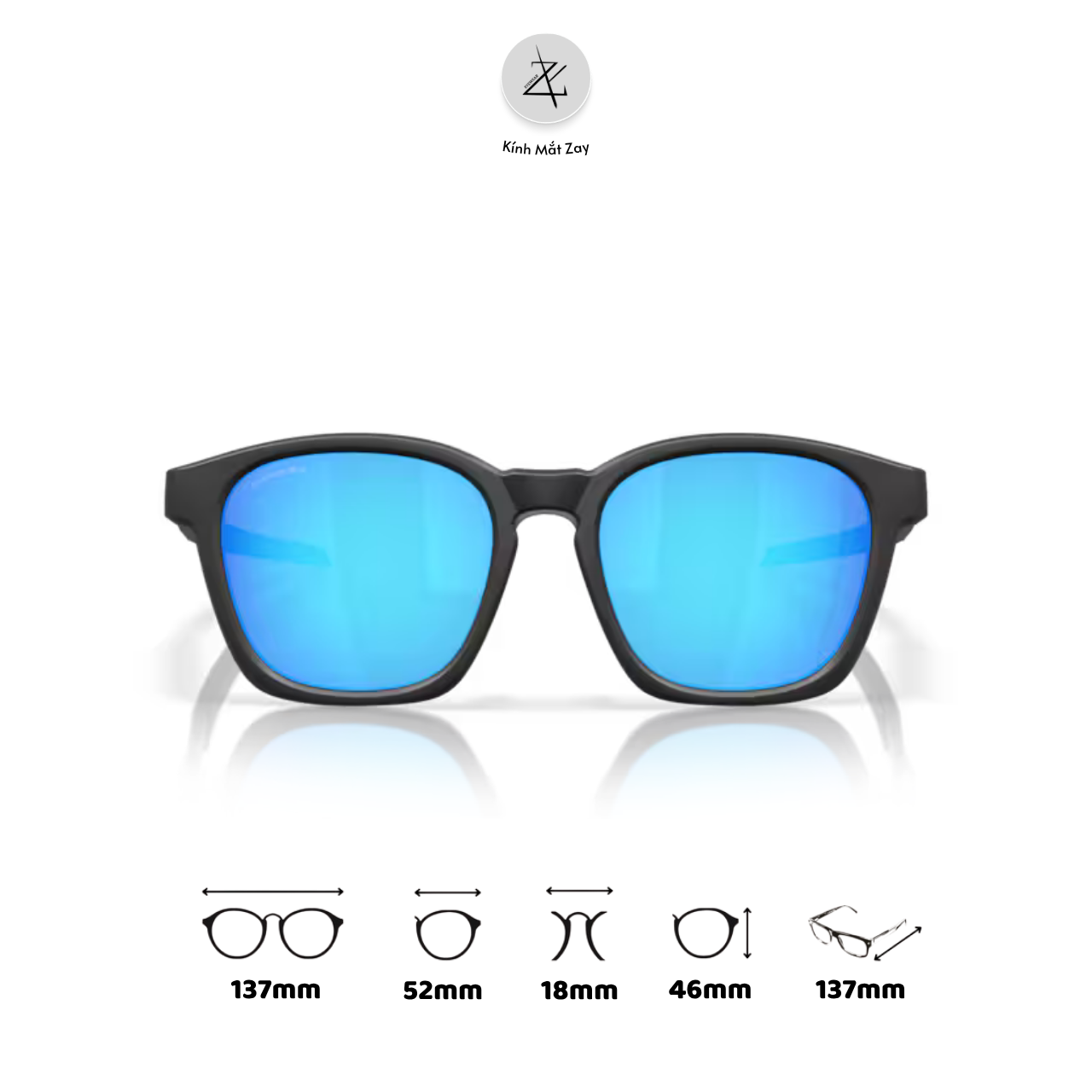  Kính mát thể thao Oakley Shackle 0OO9507D dáng vuông O Matter™ chính hãng fullbox 