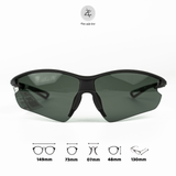  Kính mát phân cực polarized New Balance NB08113 dáng shield nhựa TR90 chính hãng fullbox 
