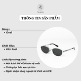  Kính mát RayBan x Jennie 0RB3774D dáng oval chính hãng fullbox 