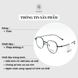  Gọng kính Velocity VL23560 dáng lục giác thép không gỉ chính hãng fullbox 