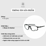  Gọng kính Oakley Trajectory 0OX8171 dáng đa giác chính hãng fullbox 