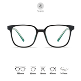  Gọng kính Zay Eyewear JL8026 dáng vuông nhựa TR90 phong cách hàn quốc 