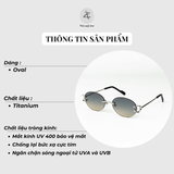  Gọng khoan không viền Cartier CT0829s dáng oval titanium cao cấp fullbox 