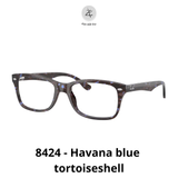  Gọng kính RayBan 0RX5228 dáng vuông nhựa acetate chính hãng fullbox 