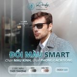  Tròng kính Rocky Đổi màu Khói Mỏng Lọc ánh sáng xanh 1.61 ASP chính hãng 