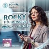  Tròng kính Rocky Chống tia UV Siêu mỏng 1.67 ASP UV chính hãng 
