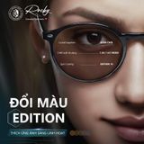  Tròng kính Rocky Edition 9,10 Đổi màu Lọc ánh sáng xanh hạn chế chói cao cấp 1.56, 1.61 ASP chính hãng 