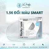  Tròng kính Rocky Đổi màu Khói Lọc ánh sáng xanh 1.56 ASP chính hãng 
