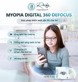  Tròng Kính Rocky Kiểm Soát Cận Thị Cho Trẻ Em 1.56 Dgital 360 độ Defocus chính hãng 