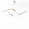 Gọng kính xẻ cước Chrome Hearts CH8031 dáng chữ nhật nữa khung Titanium cao cấp