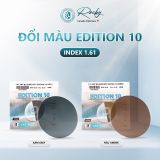  Tròng kính Rocky Edition 9,10 Đổi màu Lọc ánh sáng xanh hạn chế chói cao cấp 1.56, 1.61 ASP chính hãng 