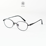  Gọng kính Zay Eyewear F-5110 dáng mắt mèo titanium phong cách thời trang cao cấp 