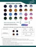  Tròng kính râm cận 24 màu Chemi TinTing U2 siêu mỏng 1.60 1.67 chống tia UV chính hãng 