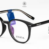  Gọng kính Ziozia KKXA6088 dáng tròn Nhựa acetate fullbox chính hãng 
