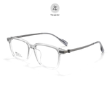  Gọng kính Zay Eyewear MAX 010 dáng vuông acetate & titanium phong cách Hàn Quốc 