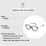  Gọng kính Molsion MJ5123 dáng oval nhựa acetate chính hãng fullbox 