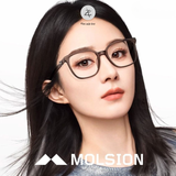 Gọng kính Molsion MJ5136 dáng vuông nhựa acetate chính hãng fullbox
