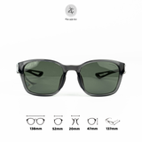  Kính mát phân cực polarized New Balance NB08124Z dáng vuông nhựa TR90 dẻo chính hãng fullbox 