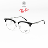 Gọng kính nửa khung RayBan 0RX7318D dáng vuông Injected & Kim loại chính hãng fullbox