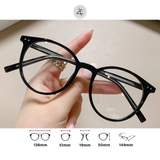  Gọng kính Zay Eyewear TR 17171 dáng tròn nhựa TR90 phong cách hàn quốc 