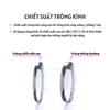  Tròng kính Siêu mỏng Chống tia UV Chemi Crystal 1.74 U2 Coated Hàn Quốc chính hãng 