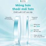  Tròng kính Zinmy Chống ánh sáng xanh Mỏng 1.67 AS UV400 Blue Control chính hãng 