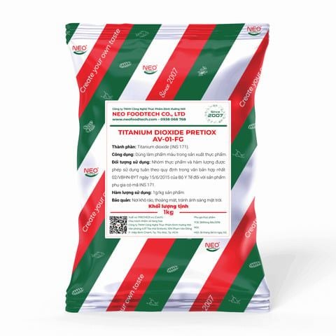 TiO2 (Titanium Dioxide Pretiox AV-01-FG)