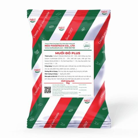 Muối Đỏ Plus - Tạo và giữ màu