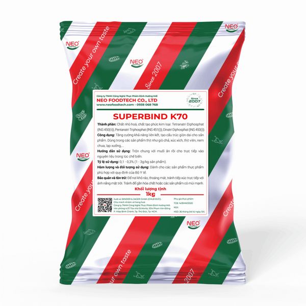 Superbind K70 - Tạo giòn dai