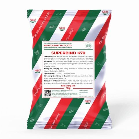 Superbind K70 - Tạo giòn dai