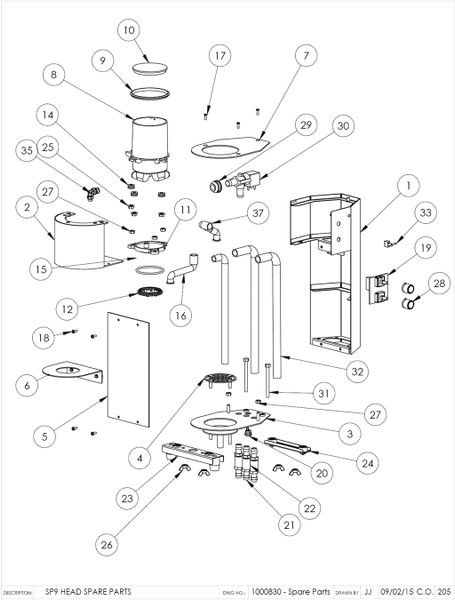 BỘ MÁY NƯỚC NÓNG MARCO ĐỂ BÀN MIX PB3