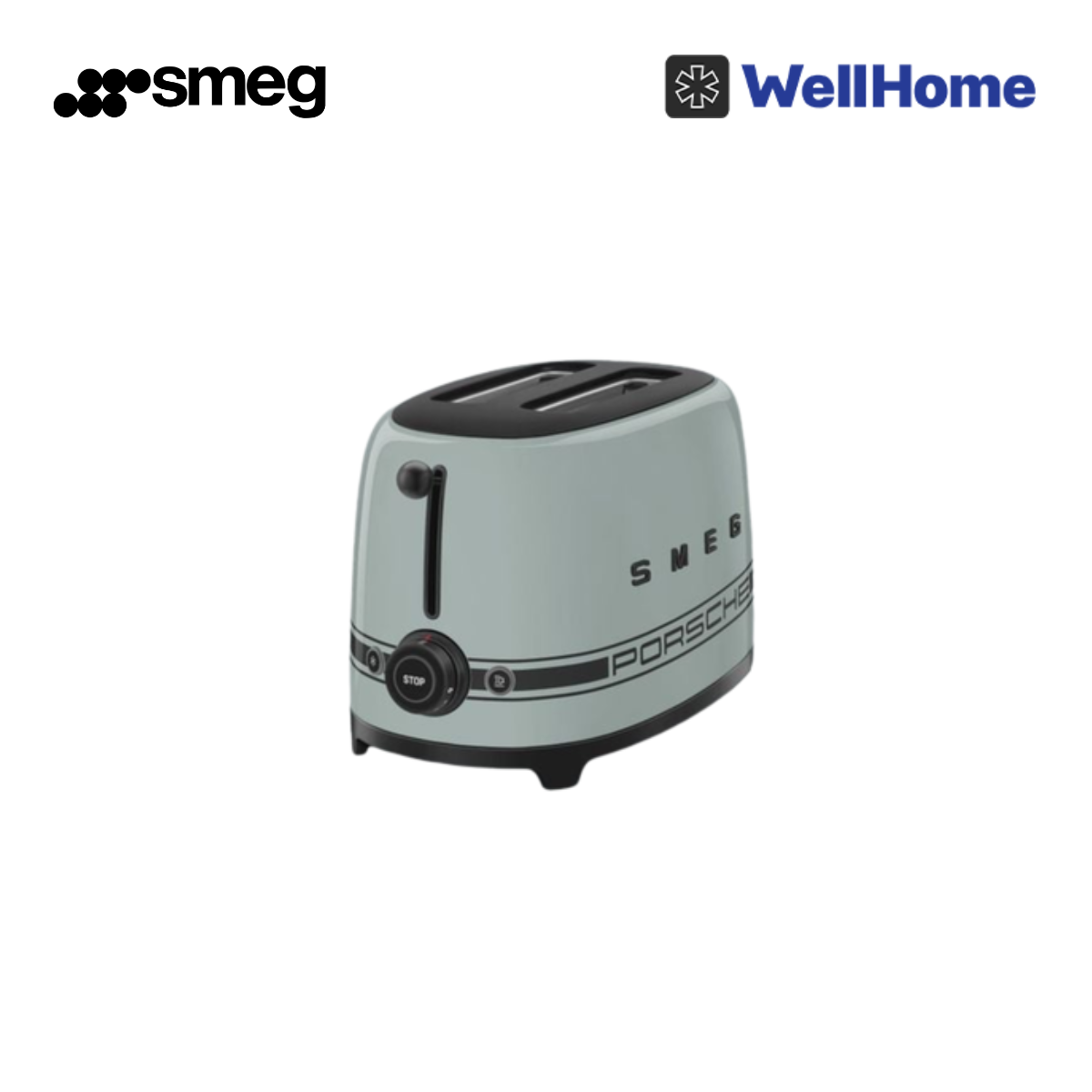  Máy nướng bánh mì Porsche x SMEG Shade Green 