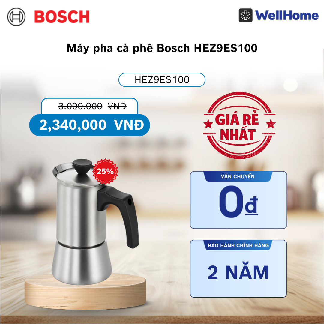  Máy pha cà phê Bosch HEZ9ES100 