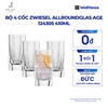  BỘ 4 CỐC ZWIESEL ALLROUNDGLAS AGE 124305 410ML 