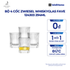  BỘ 4 CỐC ZWIESEL WHISKYGLAS FAVE 124303 294ML 