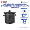  NỒI NẤU CHẬM RUSSELL HOBBS CHALKBOARD 24180-56 200W 3.5L MÀU ĐEN NHÁM 