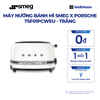  MÁY NƯỚNG BÁNH MÌ SMEG X PORSCHE TSF01PCWEU, MÀU TRẮNG 
