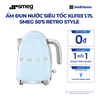  ẤM ĐUN NƯỚC SIÊU TỐC KLF03 1.7L SMEG 50'S RETRO STYLE 