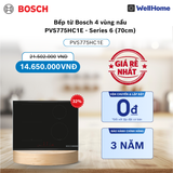  Bếp từ Bosch 4 vùng nấu PVS775HC1E - Series 6 (70cm) 