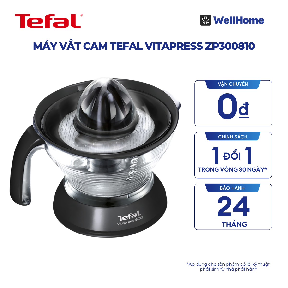  Máy vắt cam Tefal Vitapress ZP300810 