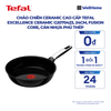  Chảo chiên ceramic cao cấp Tefal EXCELLENCE CERAMIC G2070423, 24cm, Fusion Core, cán nhựa phủ thép 