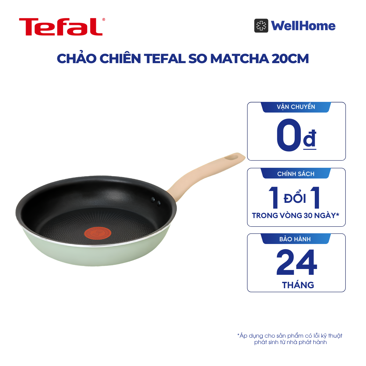  Chảo chiên Tefal So Matcha 20cm 