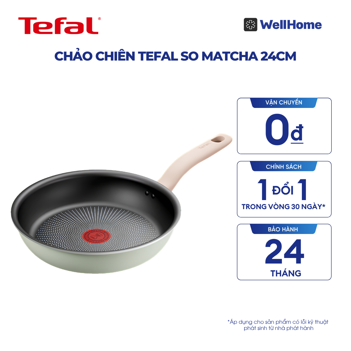  Chảo chiên Tefal So Matcha 24cm 
