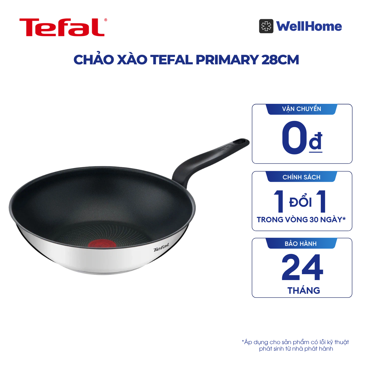  Chảo xào Tefal Primary 28cm 