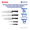  Bộ dao 5 món tích hợp dụng cụ mài chuyên dụng Tefal Ever Sharp K297S644, 9cm/12cm/16.5cm/20cm/20cm 