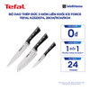  Bộ dao thép Đức 3 món liền khối Ice Force Tefal K2323S74, 20cm/11cm/9cm 